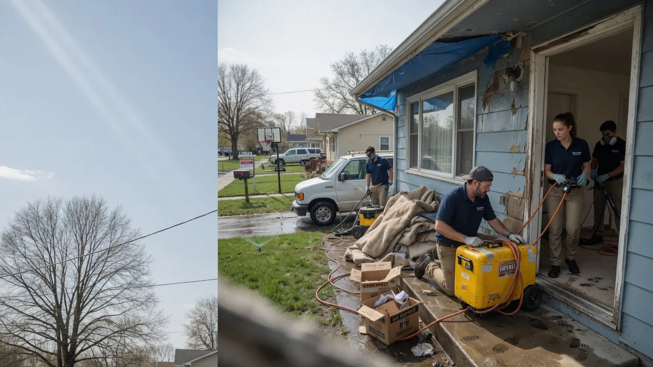 Basement Flood Cleanup in Happy, KY near me